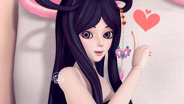 四个头发上有坠链的叶罗丽仙子,冰公主的最长,荒石的很贵重|叶罗丽|坠