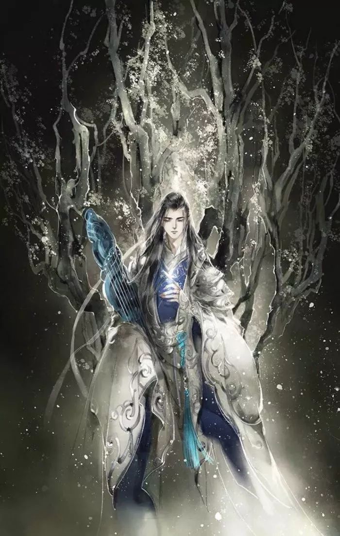 插画教程古风美男子世上颜如玉公子世无双