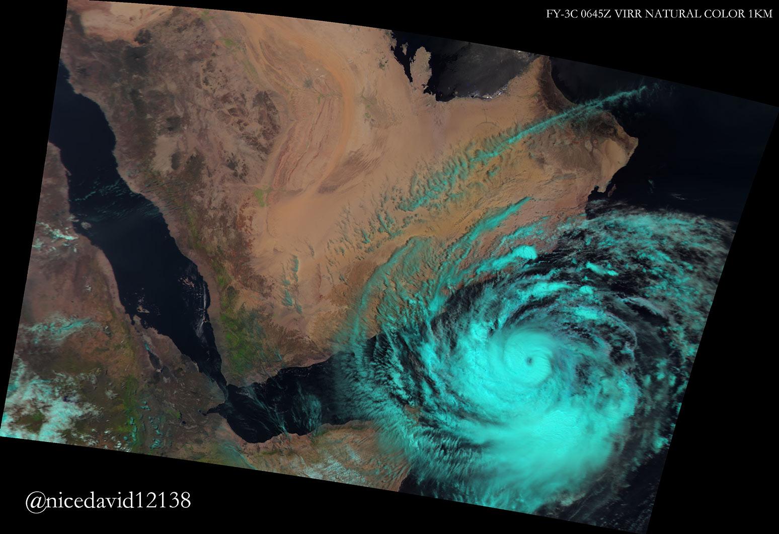 沙特阿拉伯都要刮台风了,2018年我国第一个