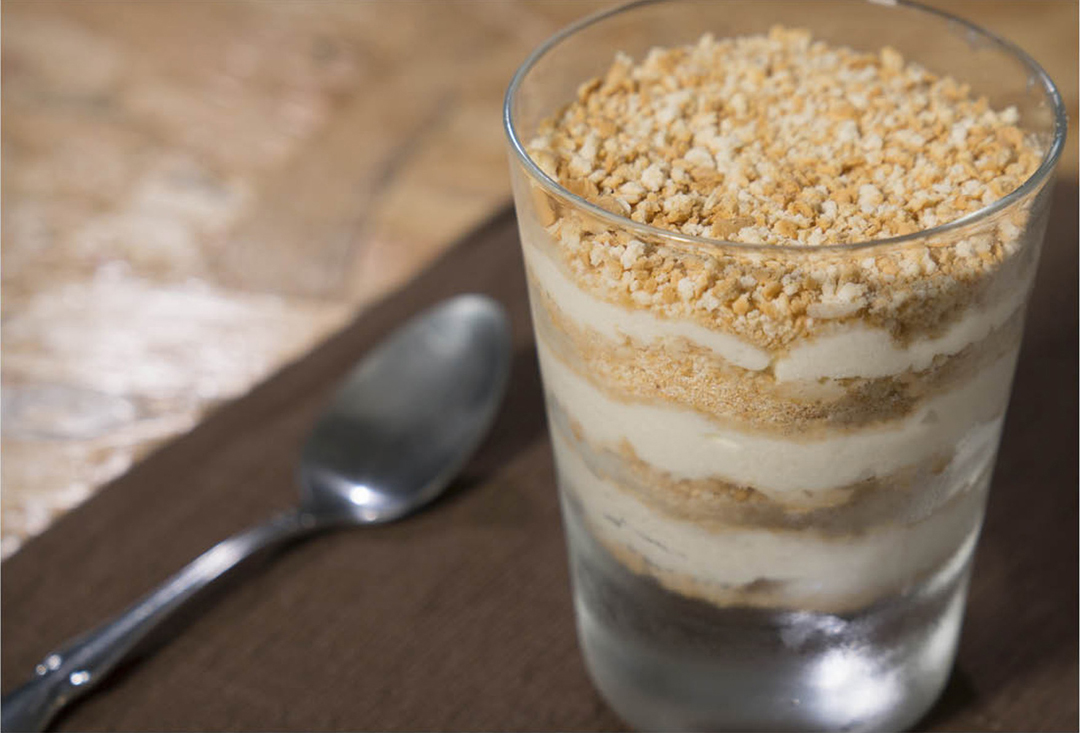 家常甜品食谱-木糠布丁,甜丝丝层层叠,15分钟搞定葡式诱惑!