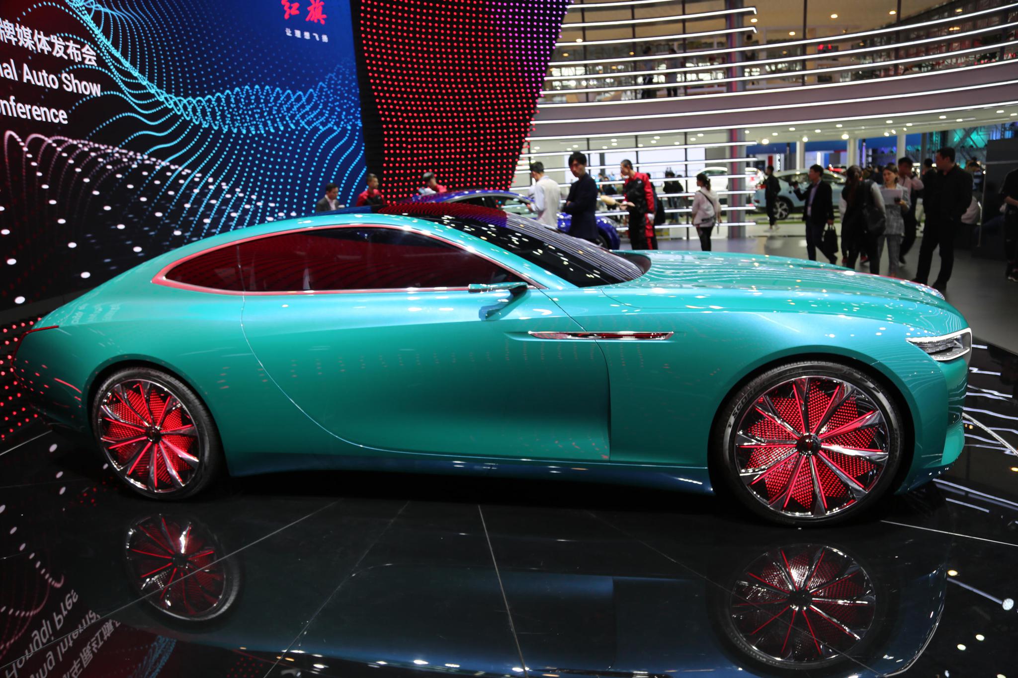 红旗s-concept概念车,红旗e·境gt概念车,红旗h5,你选谁?