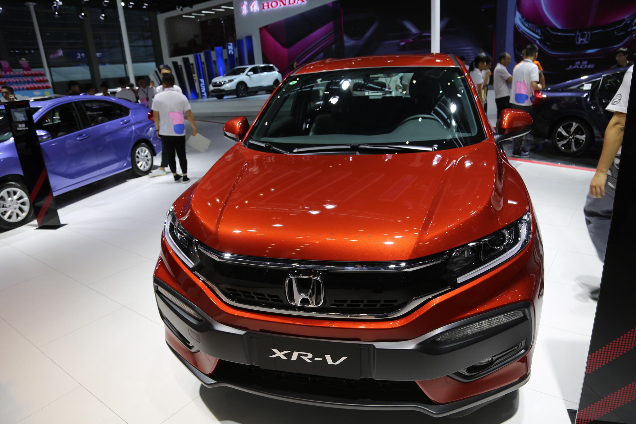 东风本田xr-v,15万级别新锐时尚suv,车展实拍!