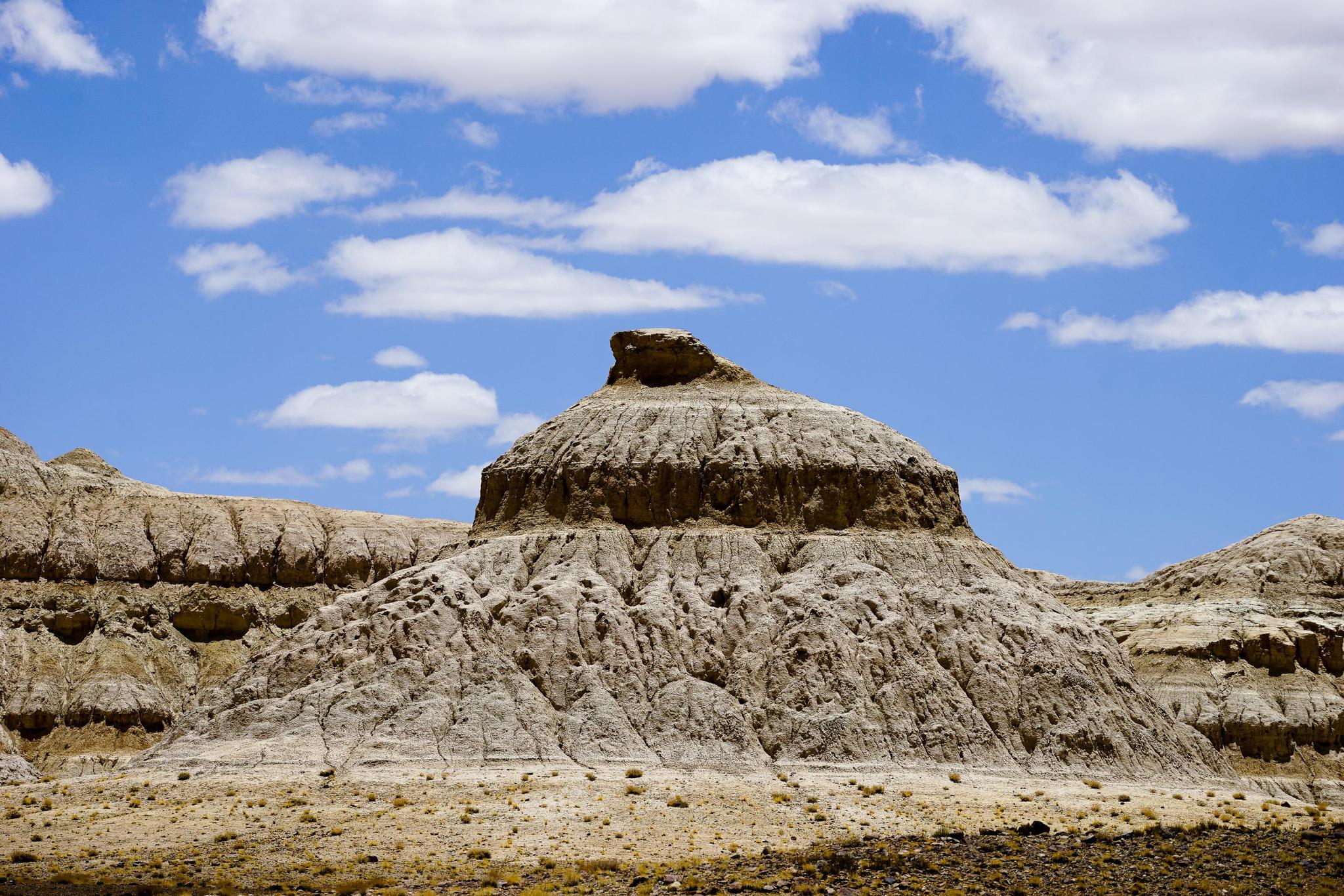 航拍中印边境的地质奇观 绵延长达近200公里 鬼斧神工令人称奇