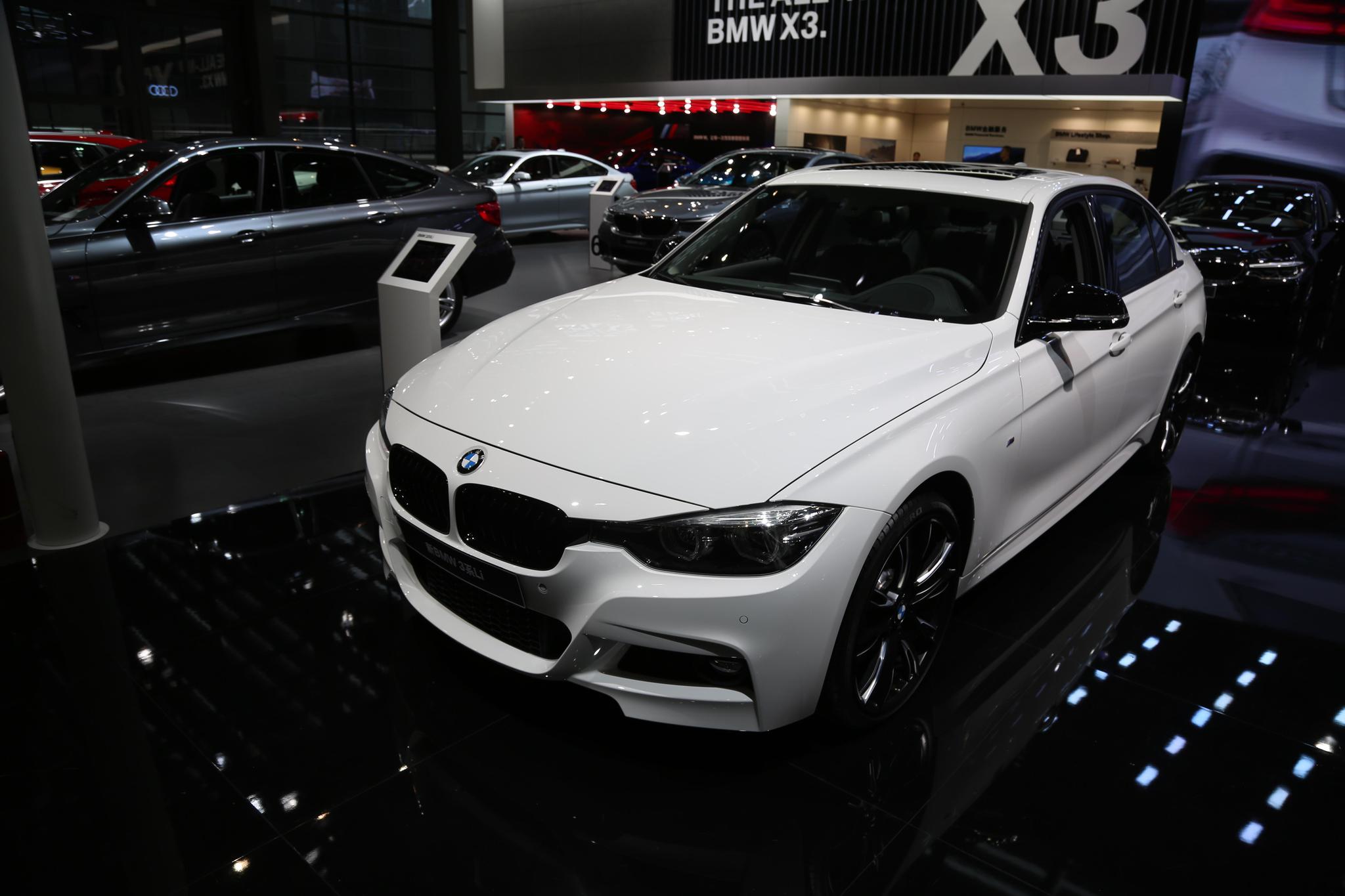 新宝马bmw 3系li,35万级别高端四门轿车,车展实拍!