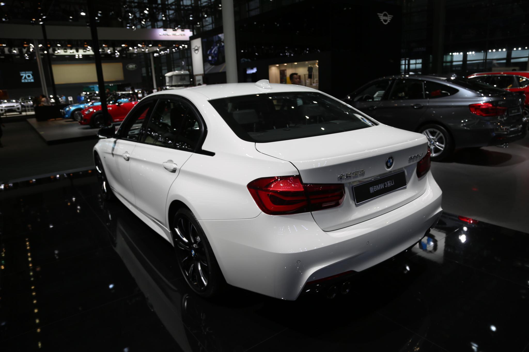 新宝马bmw 3系li,35万级别高端四门轿车,车展实拍!