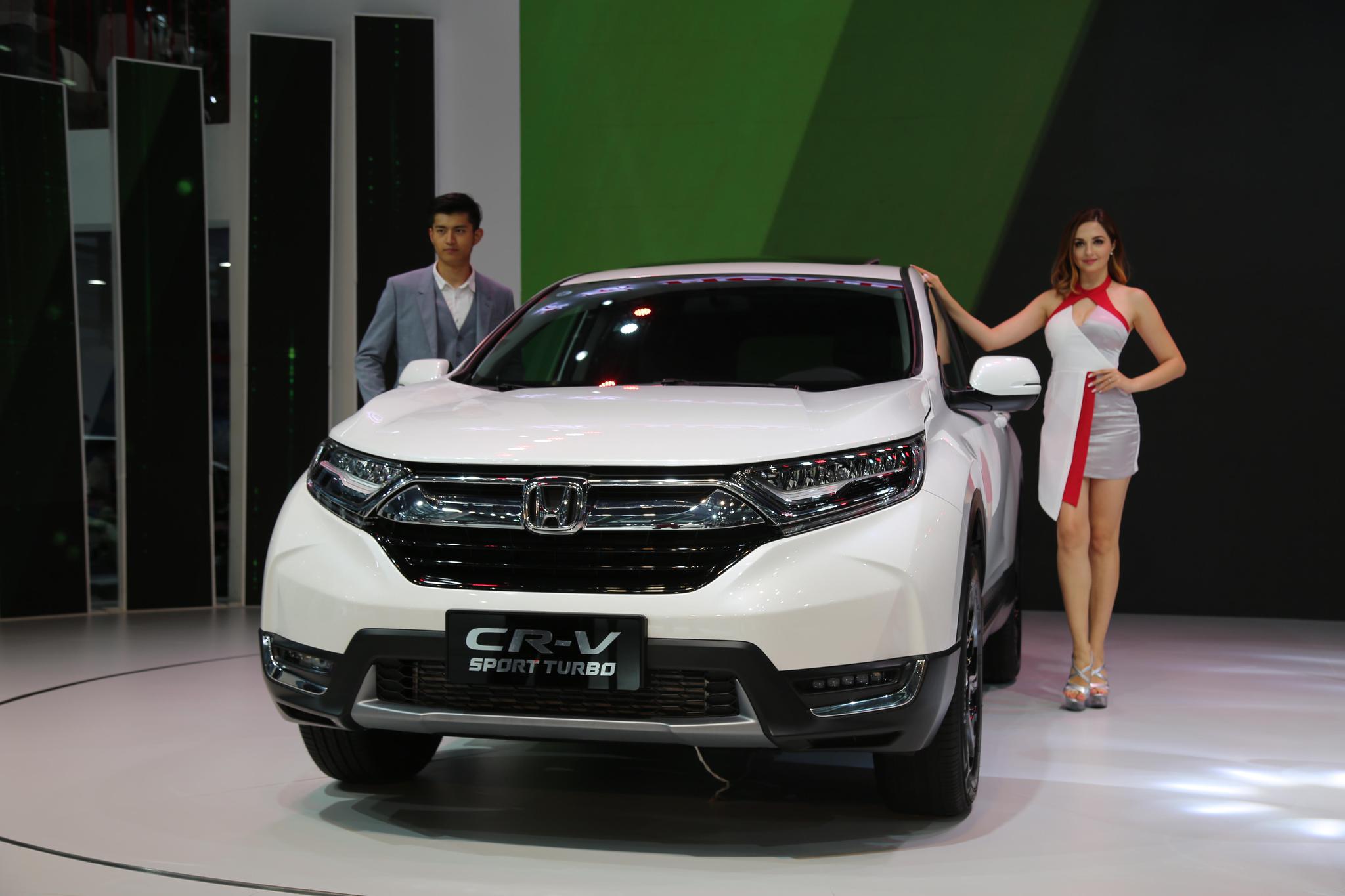 实拍东风本田cr-v 锐t动版,20万级别心动力城市suv!