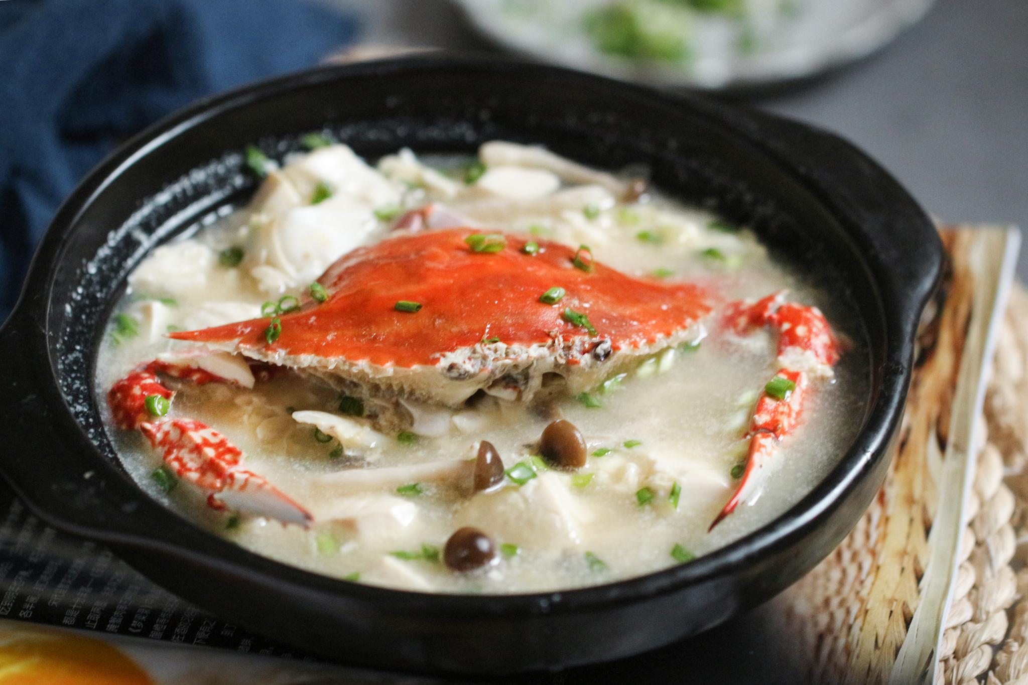 好一锅"鲜掉眉毛"的豆腐汤!原来加了肉嫩味鲜的它