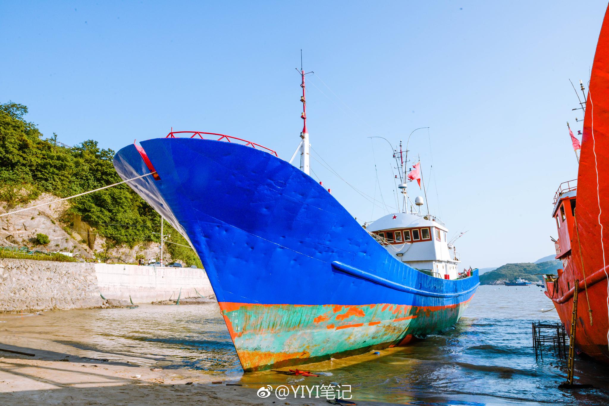 碧海、蓝天、金沙、渔火，在苍南炎亭海滩吹着海风，闲庭信步_新浪新闻