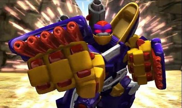 开山金刚拳月色血风暴是霹雳火和急先锋的最强绝招,在大战暴龙神的