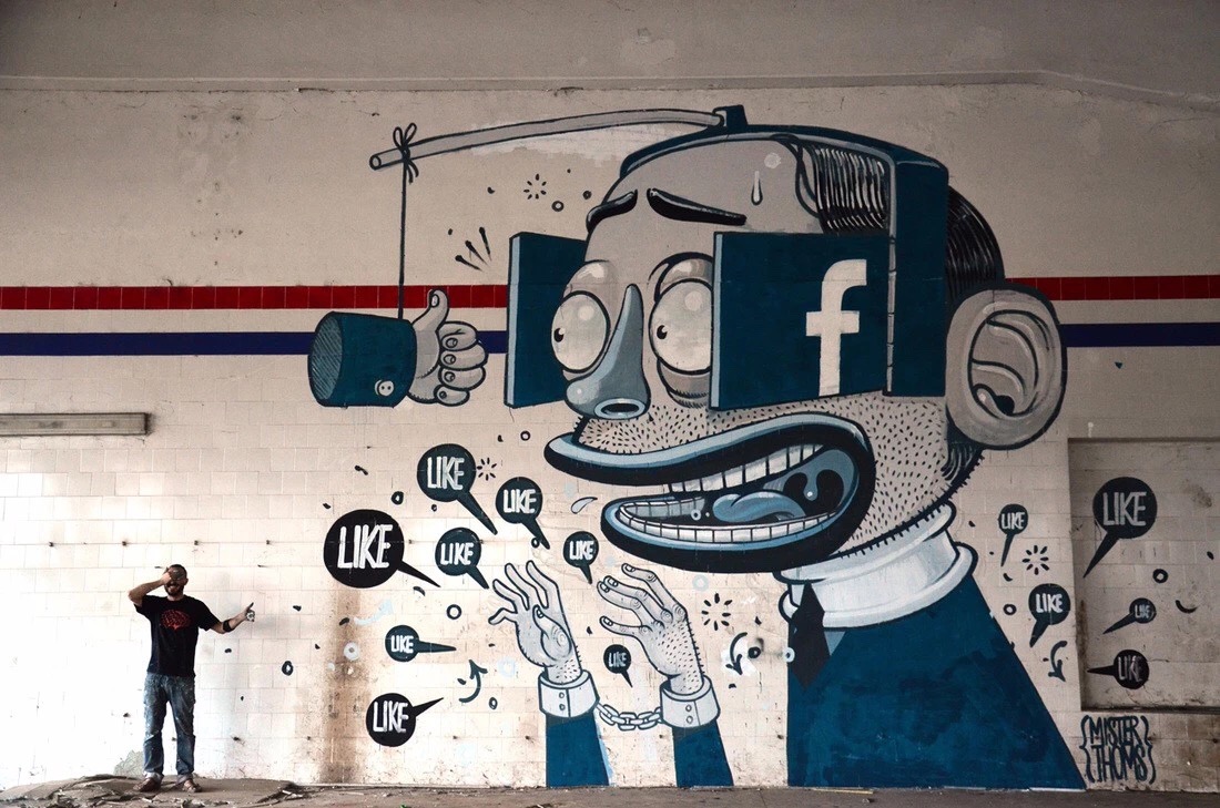 (mister thoms)的作品包括巨幅的街|墙绘|艺术家|意大利_新浪新闻