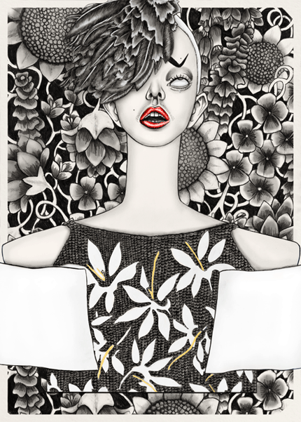 时尚插画师 tara dougans 作品  特别声明:以上文章内容仅代表作者