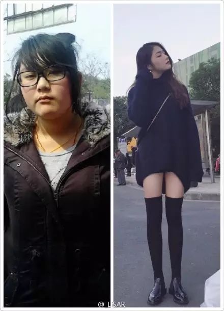 沁沁程:每一个女生减肥的过程,都很辛苦,高一到现在,蜕变成功.