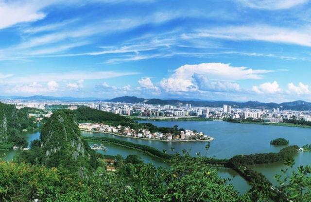 广东面积最大的6座城市,湛江排名第六,省会城