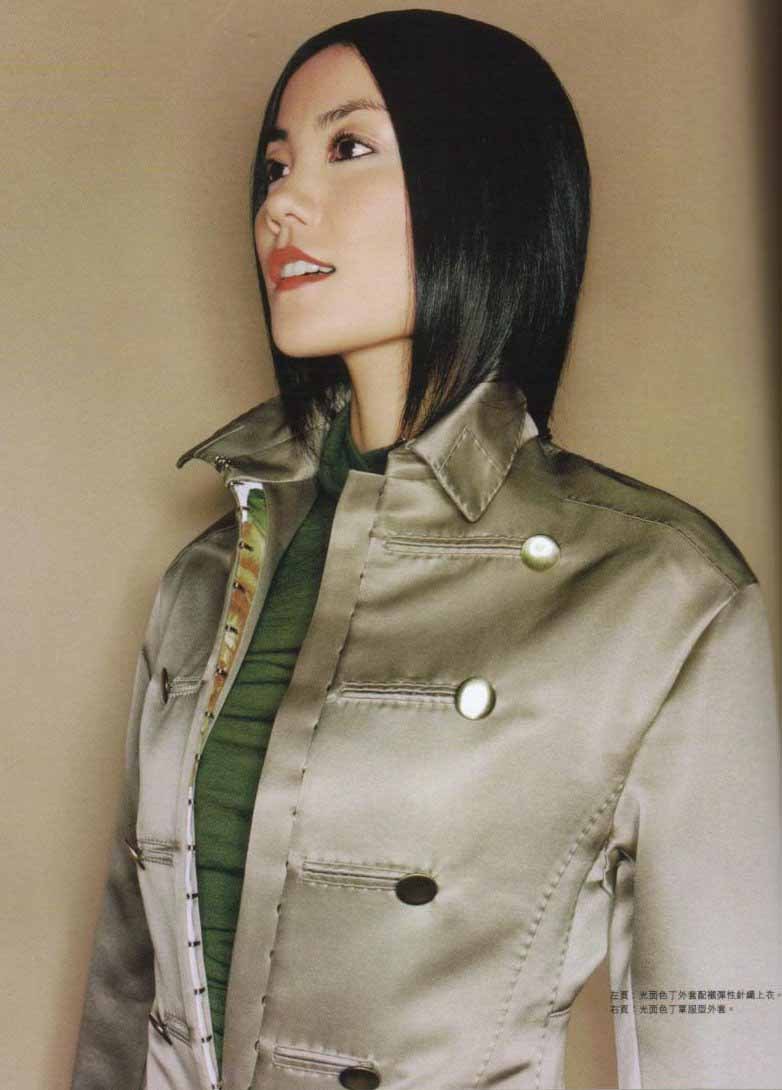 王菲for harpers bazaar hong kong, 2001.