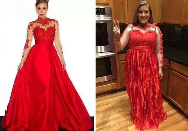 买家秀vs卖家秀衣服都穿到狗身上了这样的对比你笑了吗