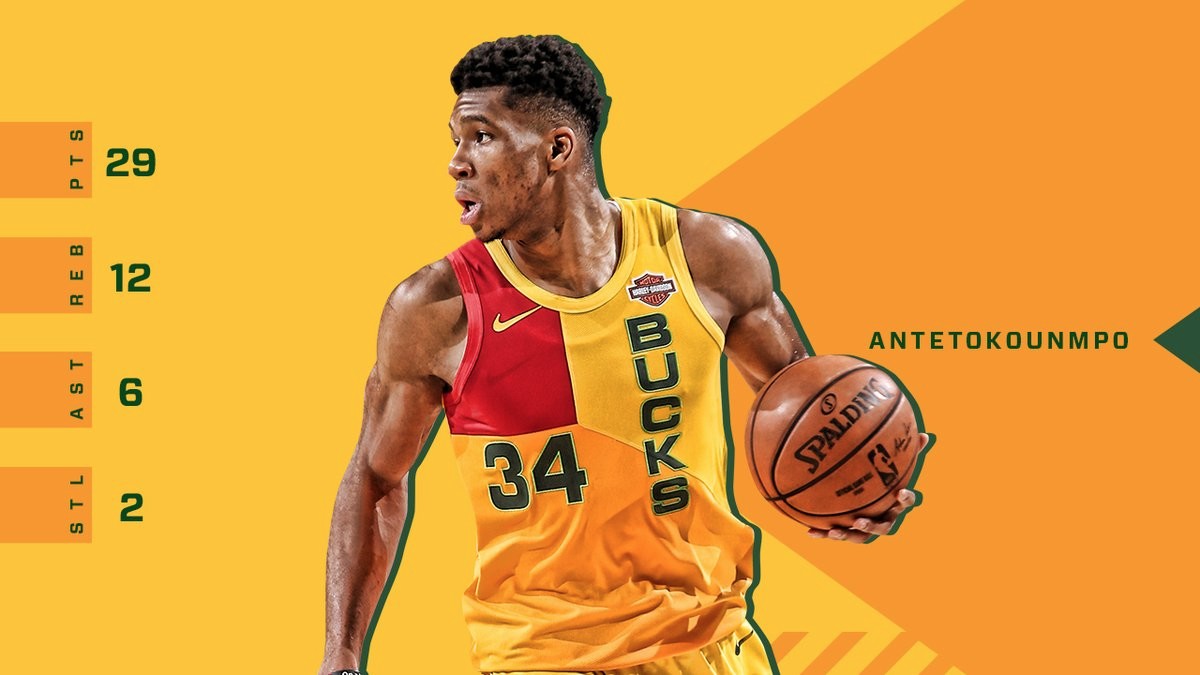 nba常规赛高清图集字母哥天神下凡291262