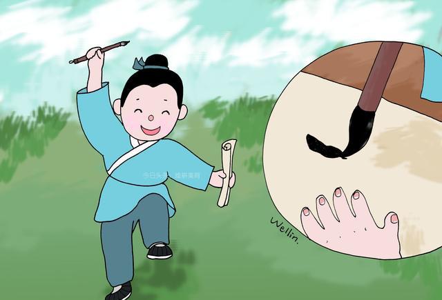 中高考作文素材三字经故事王安石伤仲永泯然众人美育绘本21