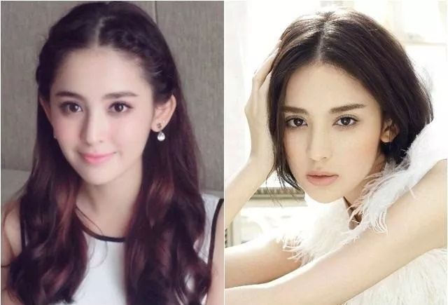 对比曾经长发略显娇憨的她,短发真的更加适合她可盐可甜的气质