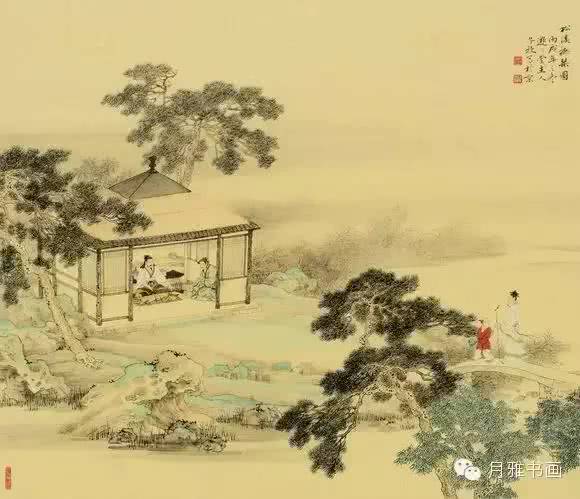 古画中的古琴