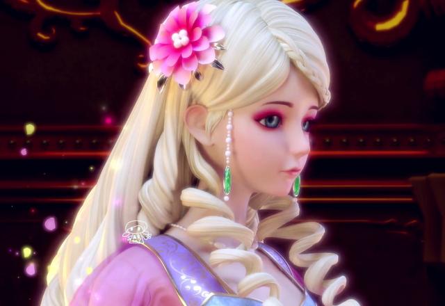 四个头发上有坠链的叶罗丽仙子,冰公主的最长,荒石的很贵重