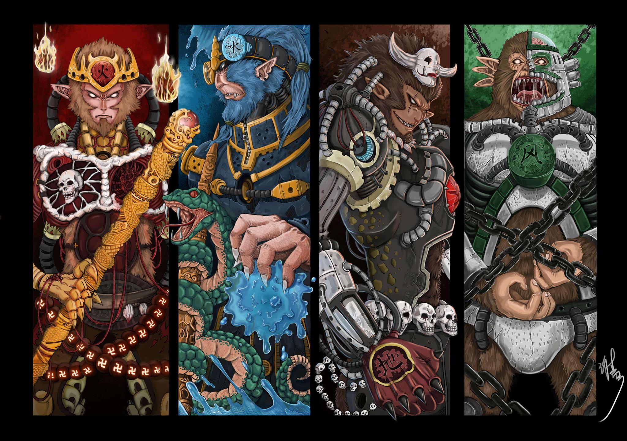 西游四大混世神猴天赋惊人,孙悟空只排第三?如来竟然故意隐瞒!