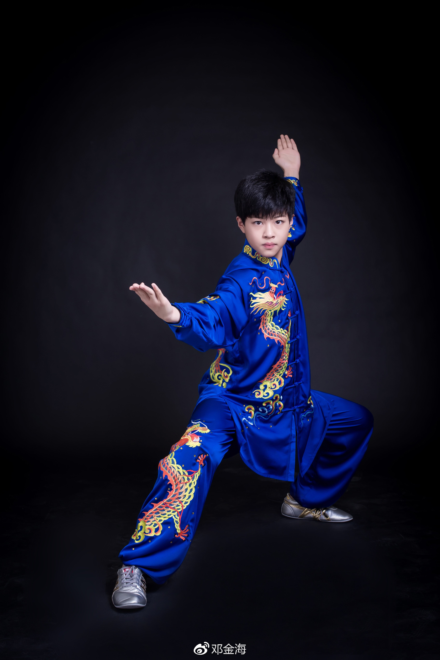 功夫童星谷文泽,武术服写真集