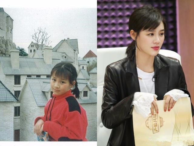 马思纯童年照曝光,20年前一样美