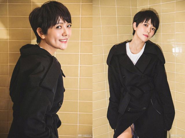 12月2日下午,汪涵爱妻杨乐乐在微博晒出一组写真美照.