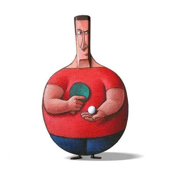 gilbert legrand · 生活物品变身卡通插画