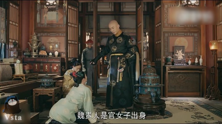 《延禧攻略》魏璎珞受宫女欺负,皇上踹琥珀,实