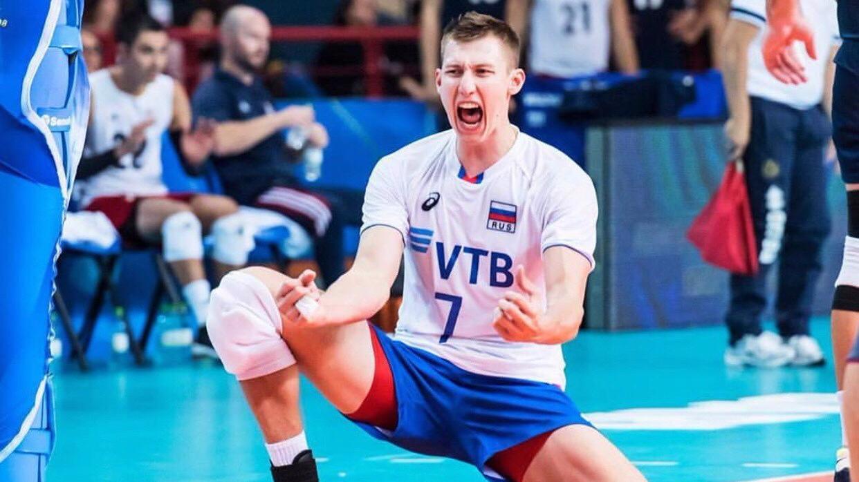 沃尔科夫!俄罗斯当家小生,排球场上的激情野兽派!