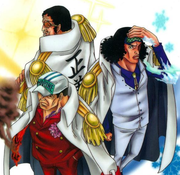 海军本部三大将代表着海军本部兼世界政府的最高战力,真正的实力派