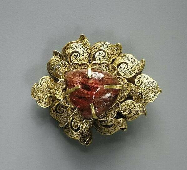 中国传统金首饰丨俄罗斯冬宫博物馆 藏