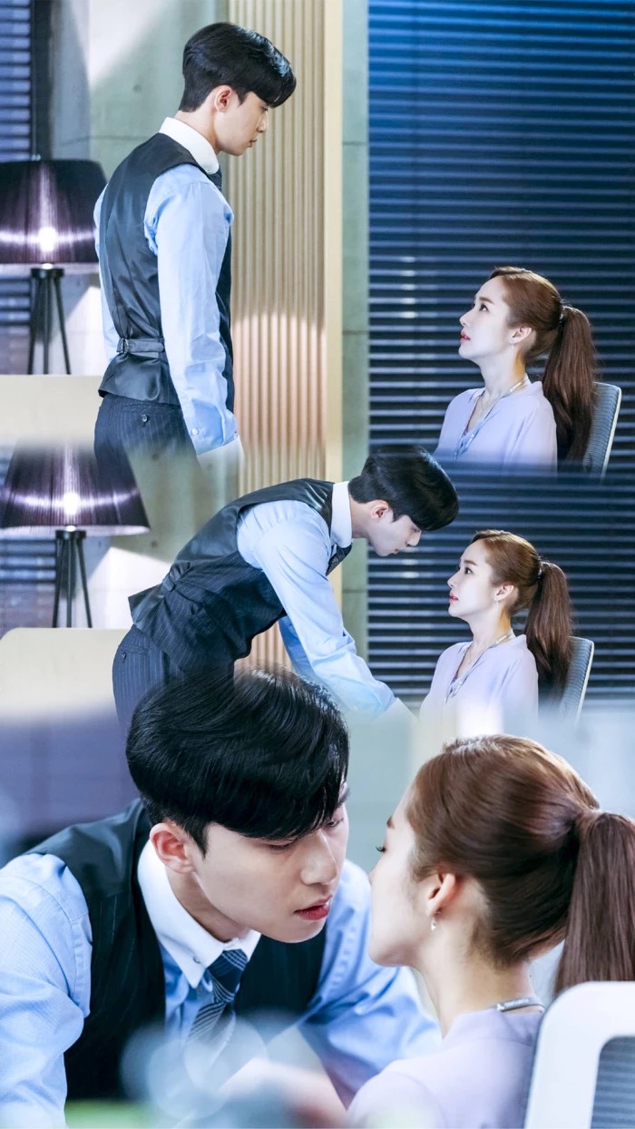 金秘书终于亲了朴敏英和朴叙俊这一对真的很甜了大晚上的不要狂撒