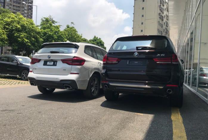 当18款宝马x3和宝马x5停一起, 隐隐觉得奥迪q5l要凉了-新浪汽车