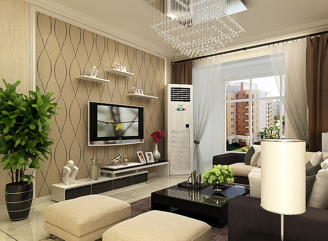 下面是我收集的电视背景墙装修效果图:这样的设计对我们来说非常的棒