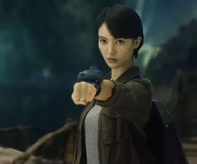 因鬼吹灯走红,今28岁晒照很美!网友:感觉要倒在她红裙子下了