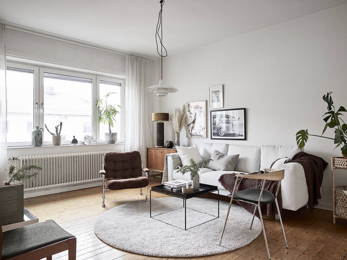 家庭公寓 60平方米 白色墙壁 家庭公寓 60平方米 白色墙壁