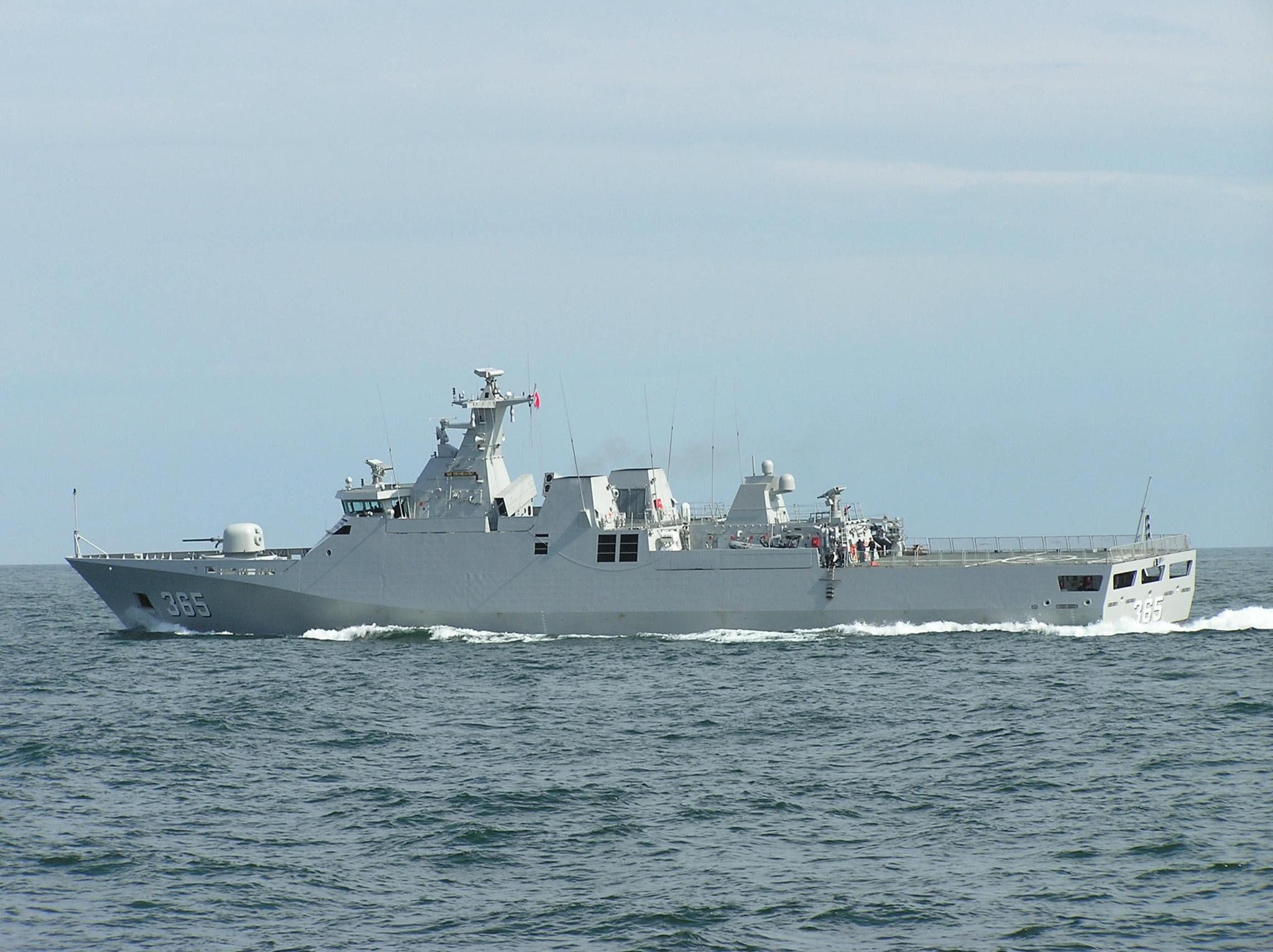 这国海军护卫舰有7型41艘,堪称东南亚翘楚