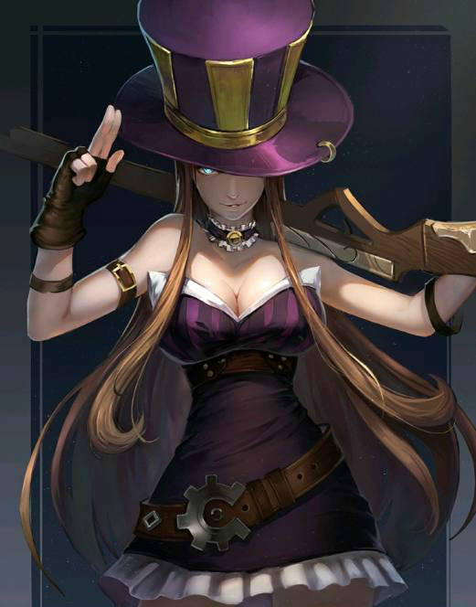 lol现在是大搜查时间皮城女警精美壁纸