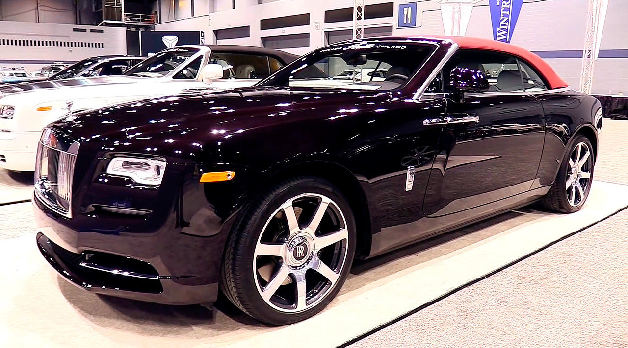 500万 豪车了解一下2018劳斯莱斯曜影软顶敞篷版rolls-royce