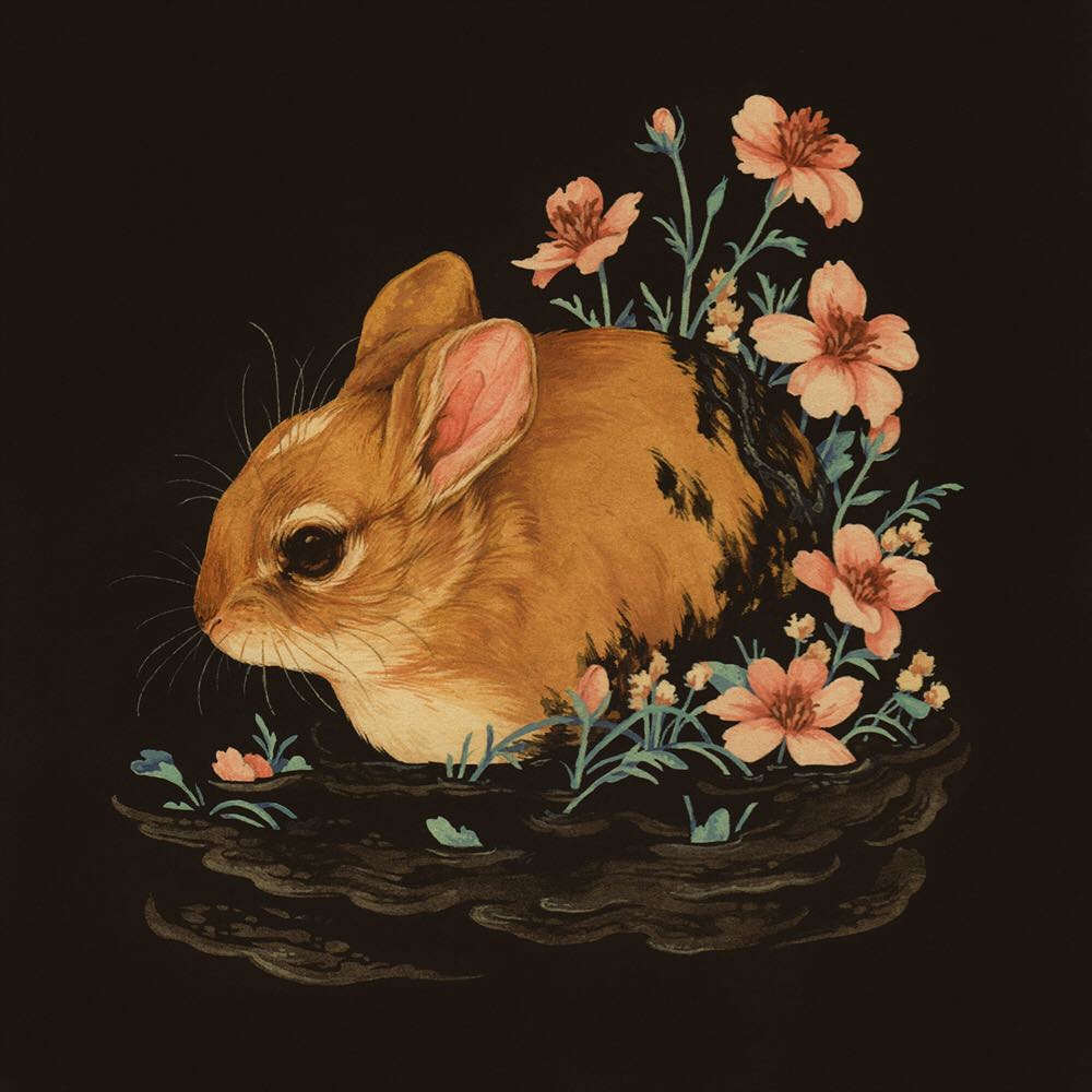 teagan white 水彩动物插画 如若不爱 / 请