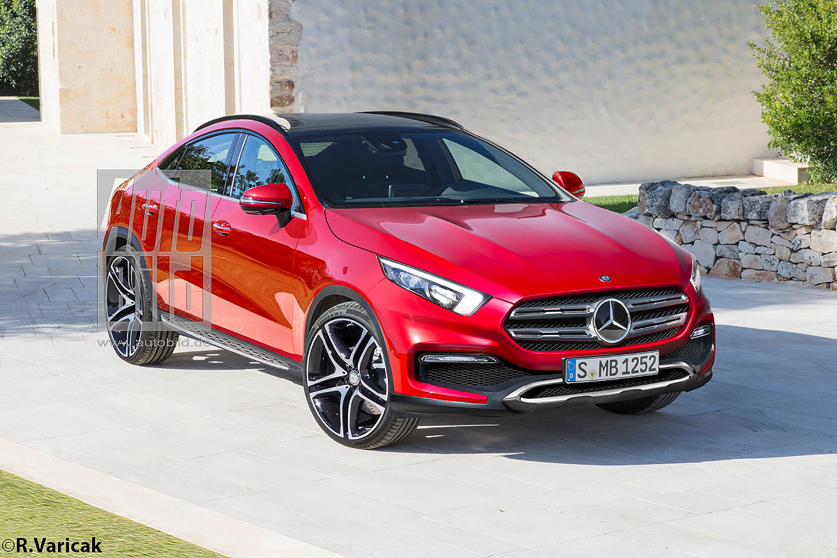 奔驰全新gla轿跑版效果图