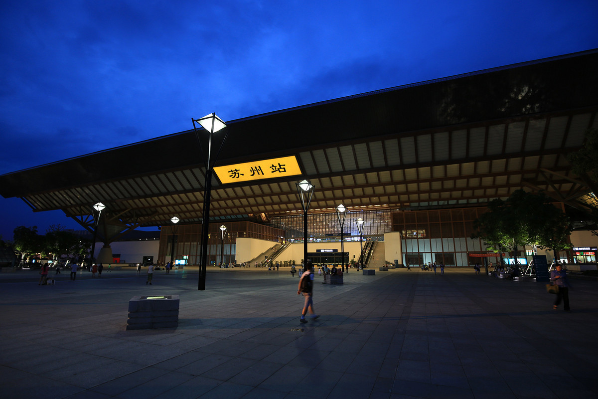 江苏最美的火车站,外观古色古香,不愧为园林城市