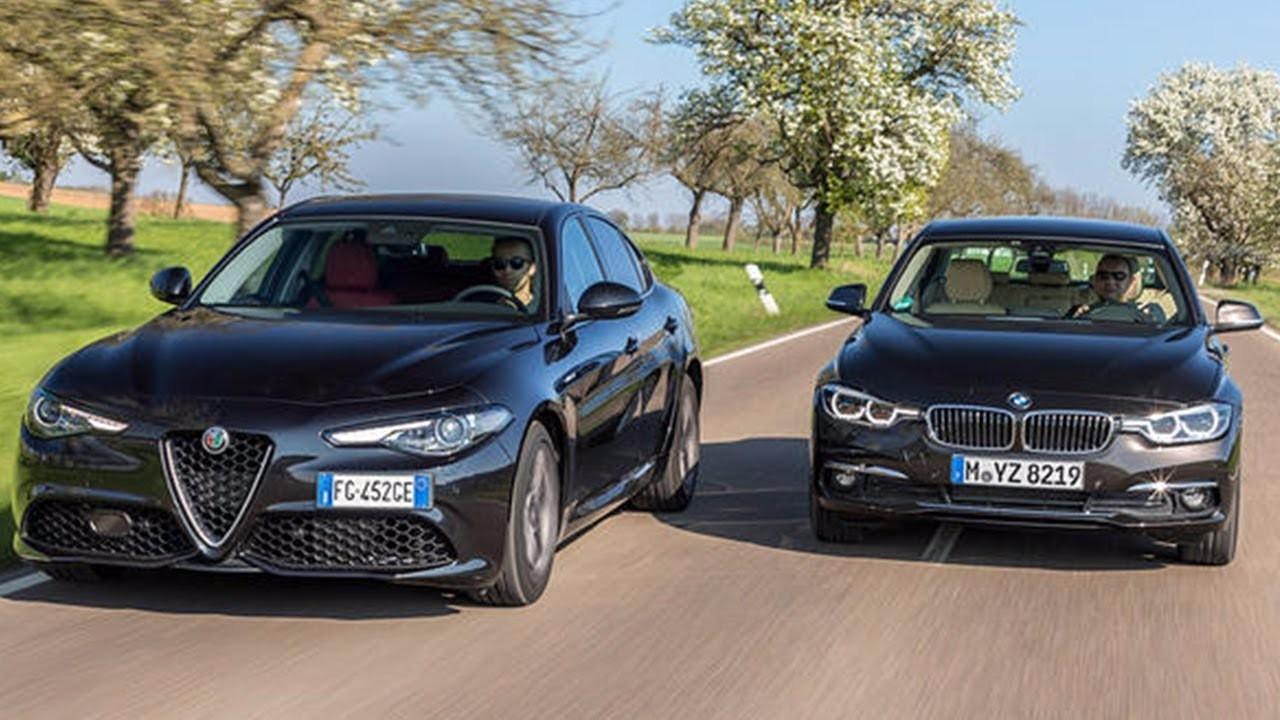 2018款阿尔法罗密欧giulia vs 宝马320d xdrive技术型对视
