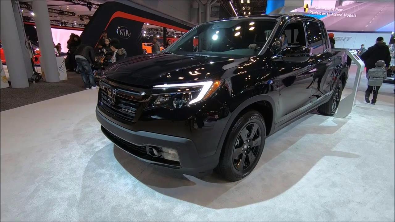 实拍2018款本田ridgeline皮卡全驱版