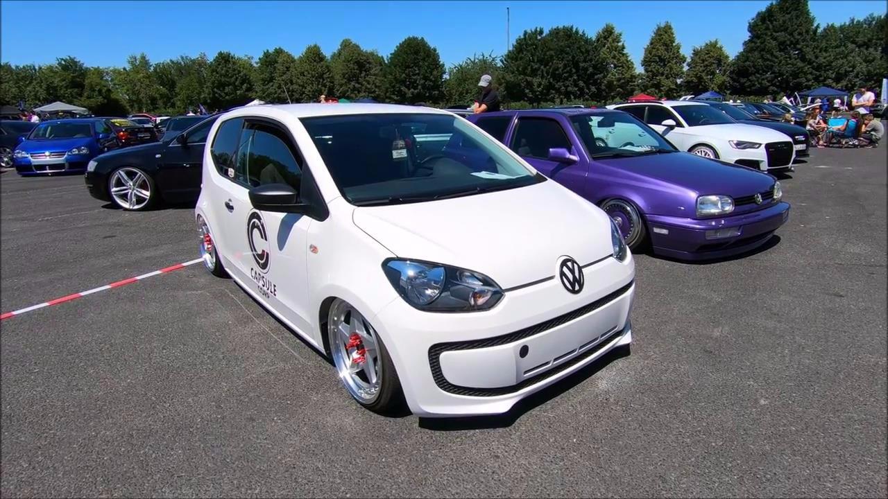 大众up低趴改装实拍