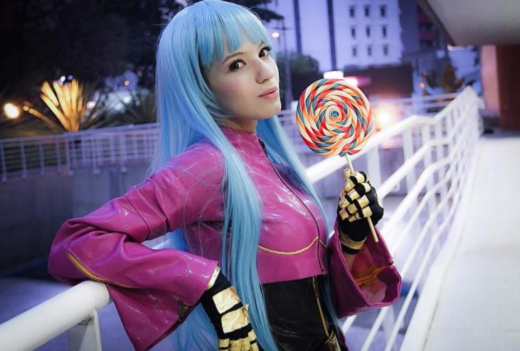 拳王cosplay,库拉的棒棒糖好大呀!表白玛丽小姐姐!