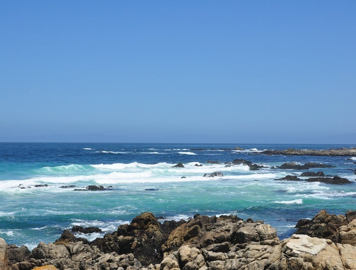 美国著名的17英里海岸线,似一条上帝遗落人间的珠链