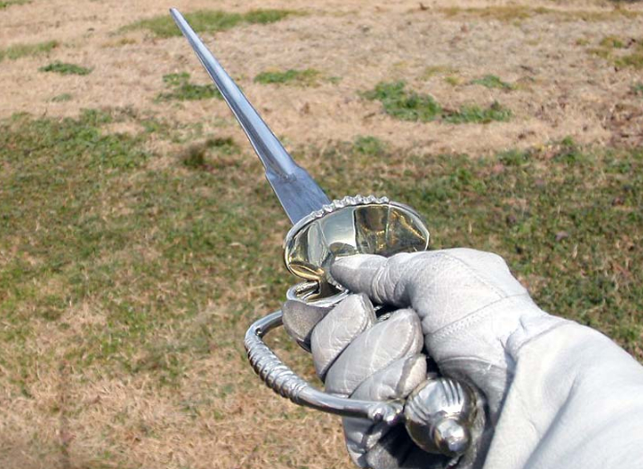 18世纪欧洲绅士必备的决斗武器小剑smallsword